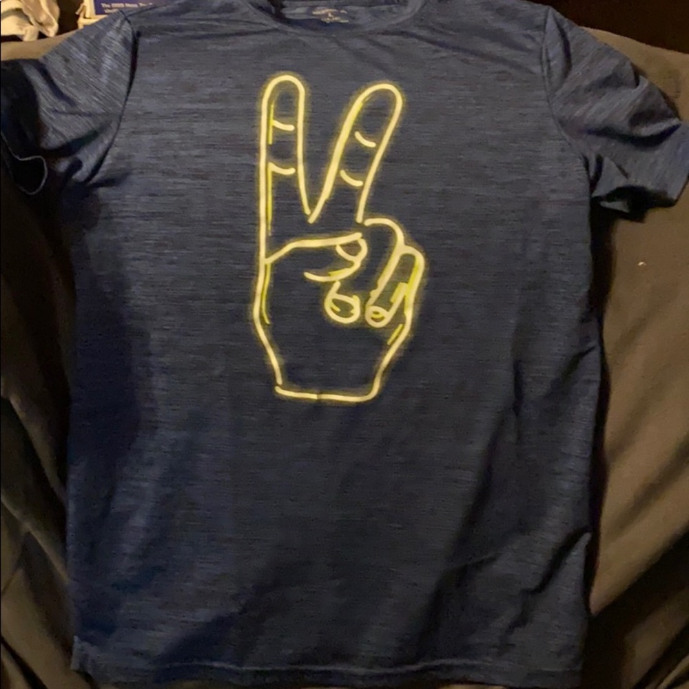 Boys youth moisture wicking short sleeve shirt